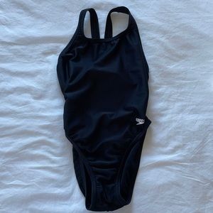 Black speedo suit!